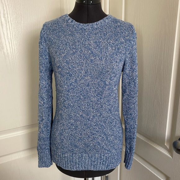 L.L. Bean Cotton Ragg Marled Sweater - Picture 9 of 9